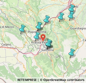Mappa SS17, 67035 Pratola Peligna AQ, Italia (14.40083)