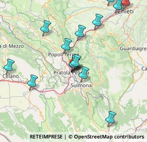 Mappa SS17, 67035 Pratola Peligna AQ, Italia (19.01647)