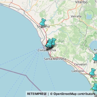 Mappa Via Renato Guttuso, 00053 Civitavecchia RM, Italia (31.84105)