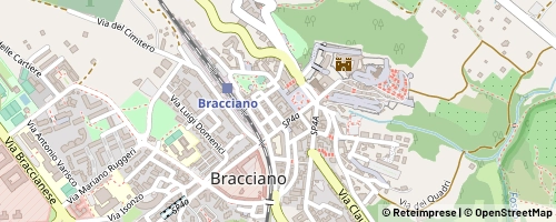 Mappa Bracciano