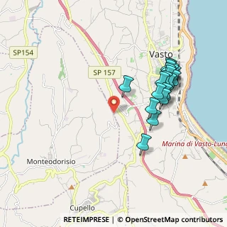 Mappa Contrada Vallone Maltempo, 66054 Vasto CH, Italia (2.058)