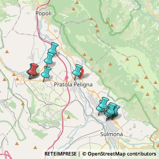 Mappa Via Palazzo, 67035 Pratola Peligna AQ, Italia (4.815)