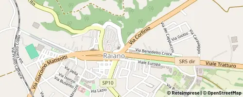 Mappa Raiano