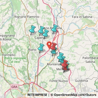 Mappa Via Tiberina Ang, 00060 Castelnuovo di Porto RM, Italia (6.33333)