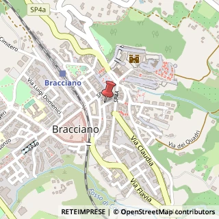 Mappa Via Trento, 22, 00062 Bracciano, Roma (Lazio)