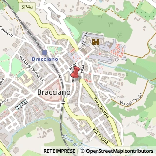 Mappa Via Garibaldi, 13, 00062 Bracciano, Roma (Lazio)