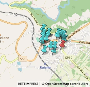 Mappa Via degli Aprutini, 67027 Raiano AQ, Italia (0.2405)