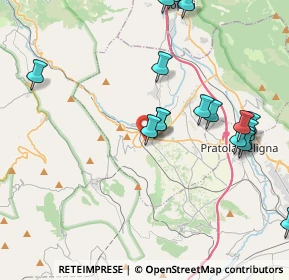 Mappa Via degli Aprutini, 67027 Raiano AQ, Italia (5.4135)