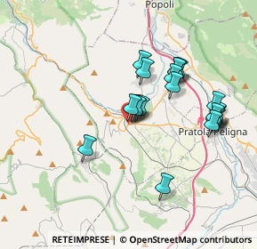 Mappa Via degli Aprutini, 67027 Raiano AQ, Italia (3.517)