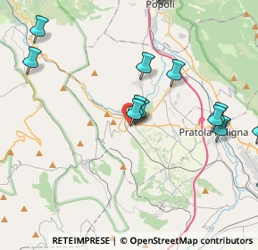 Mappa Via degli Aprutini, 67027 Raiano AQ, Italia (5.69235)