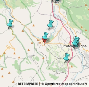 Mappa Via Fausto Coppi, 67027 Raiano AQ, Italia (5.93615)