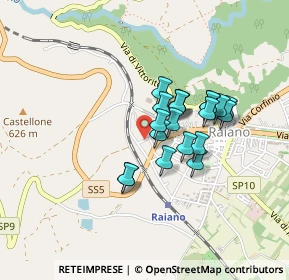 Mappa Via Fausto Coppi, 67027 Raiano AQ, Italia (0.3315)