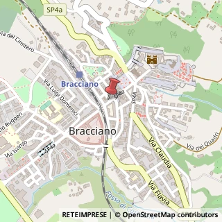Mappa Via Principe di Napoli, 50, 00062 Bracciano, Roma (Lazio)