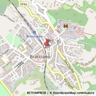 Mappa Via baione, 8, 00062 Bracciano, Roma (Lazio)