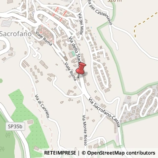 Mappa Via dello Stadio, 88, 00060 Sacrofano, Roma (Lazio)
