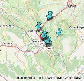 Mappa Via Enopolio snc, 67035 Pratola Peligna AQ, Italia (8.02)