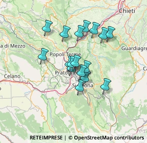 Mappa Via Enopolio snc, 67035 Pratola Peligna AQ, Italia (10.86176)