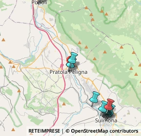 Mappa Via Enopolio snc, 67035 Pratola Peligna AQ, Italia (5.886)