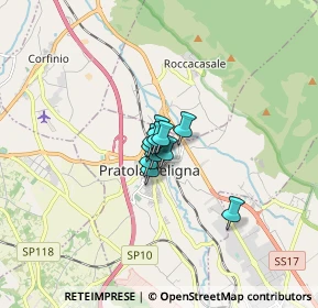 Mappa Via Enopolio snc, 67035 Pratola Peligna AQ, Italia (0.62545)