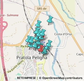 Mappa Via Enopolio snc, 67035 Pratola Peligna AQ, Italia (0.2665)