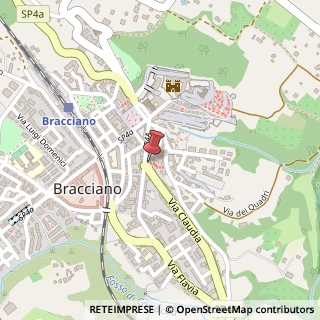 Mappa Piazza Roma, 15-16, 00062 Bracciano, Roma (Lazio)