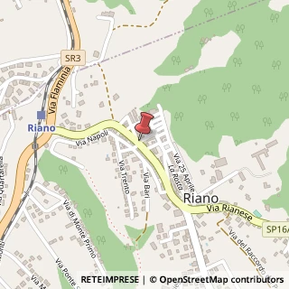 Mappa Via Giacomo Leopardi,  2, 00060 Riano, Roma (Lazio)