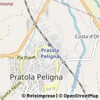 Hartă Pratola Peligna