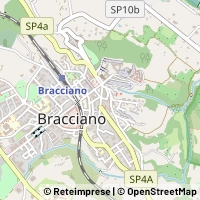 Map Bracciano