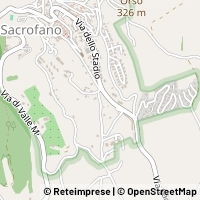 지도 Sacrofano