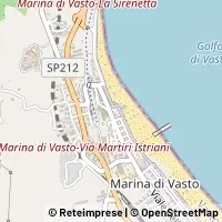 Mapa Vasto