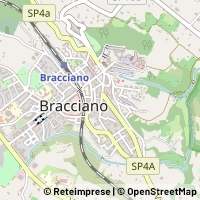 Map Bracciano