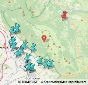 Mappa Provincia dell'Aquila, 65023 Caramanico Terme PE, Italia (5.5605)