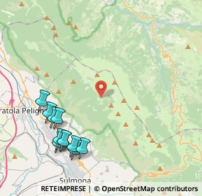 Mappa Provincia dell'Aquila, 65023 Caramanico Terme PE, Italia (5.29727)