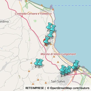 Mappa Via Sant'Onofrio, 66054 Vasto CH, Italia (5.17231)