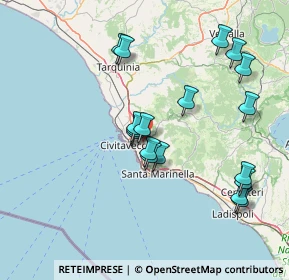 Mappa Via Giovanni Maria Amicizia, 00053 Civitavecchia RM, Italia (15.51611)