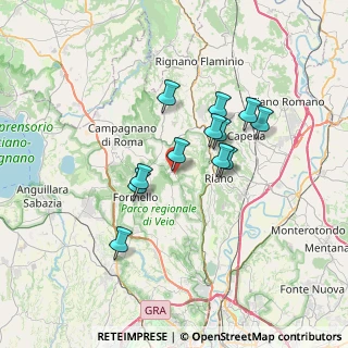 Mappa SP 10a, 00060 Sacrofano RM, Italia (5.86583)