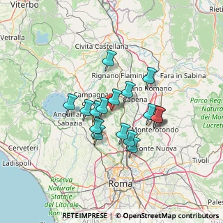Mappa SP 10a, 00060 Sacrofano RM, Italia (11.19824)