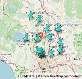 Mappa Piazza del Mercato, 00060 Sacrofano RM, Italia (13.23263)