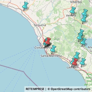 Mappa Via Ugo d'Ascia, 00053 Civitavecchia RM, Italia (21.24938)