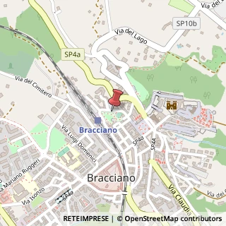 Mappa Via Cavour, 34/36, 00062 Bracciano, Roma (Lazio)