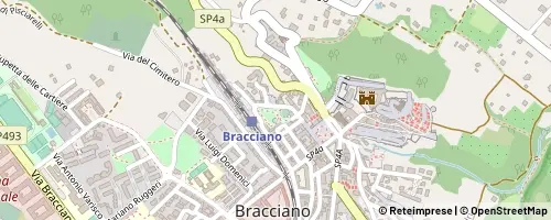 Mappa Bracciano