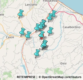 Mappa , 66041 Atessa CH, Italia (5.45067)