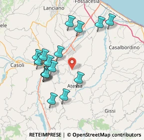 Mappa , 66041 Atessa CH, Italia (7.60188)