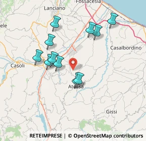 Mappa , 66041 Atessa CH, Italia (7.06364)