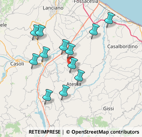 Mappa , 66041 Atessa CH, Italia (7.2525)