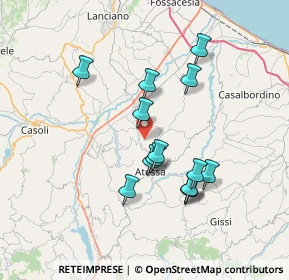 Mappa , 66041 Atessa CH, Italia (6.79714)