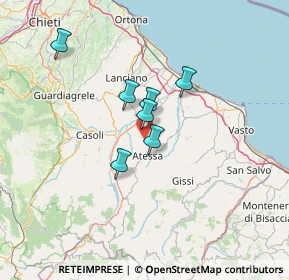 Mappa , 66041 Atessa CH, Italia (32.63706)