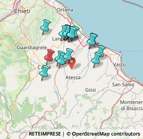 Mappa , 66041 Atessa CH, Italia (11.86706)