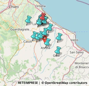 Mappa , 66041 Atessa CH, Italia (10.686)