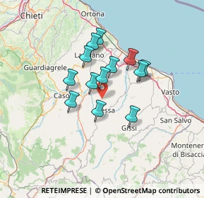 Mappa , 66041 Atessa CH, Italia (10.57462)